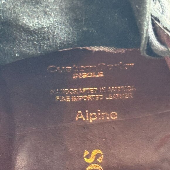 Allen Edmonds ALPINE Weatherproof Genuine Leather Chukka Boots 9D Black Grain - Picture 16 of 16